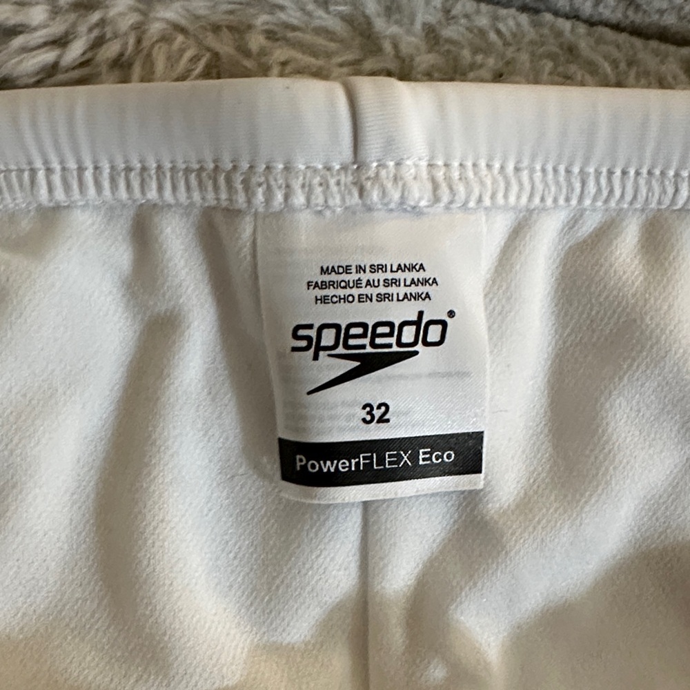 Speedo Classic White Swimwear - Picture 2 of 3